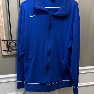 Nike TEAM Men's Royal Blue Performance Jacket size XL